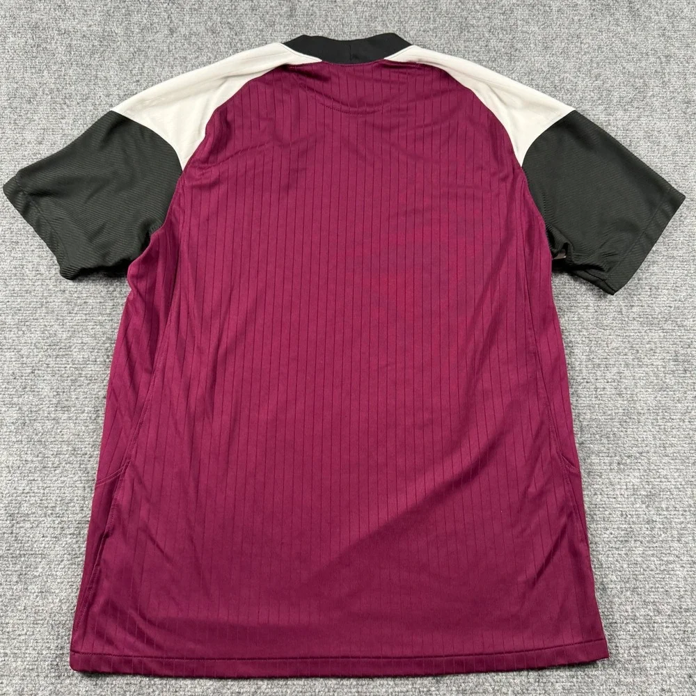 Jordan PSG Soccer Jersey Mens Large Bordeaux 2020/21 Third Kit Paris
